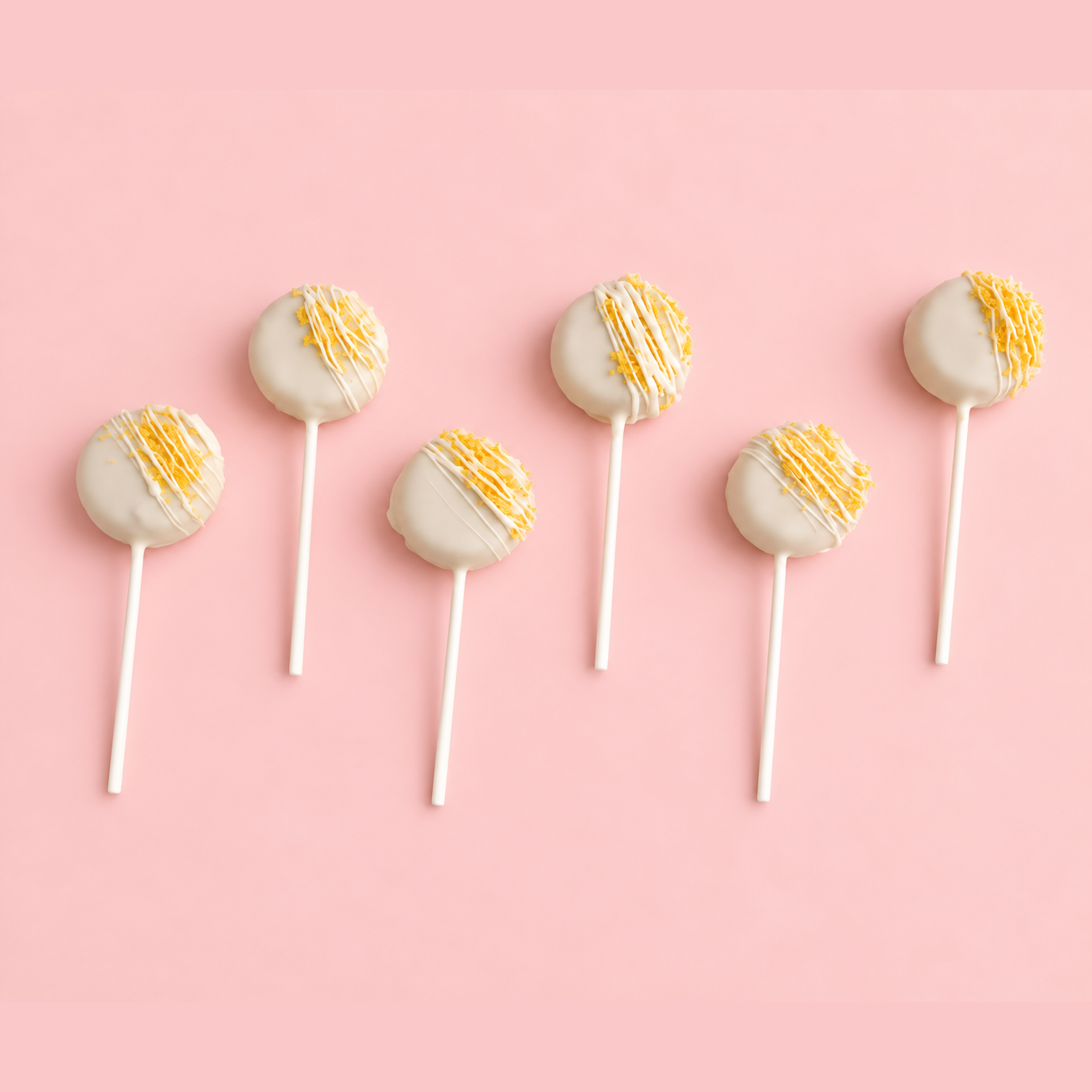 Sweet Lemon cakepops by Kakepops by Kashvi